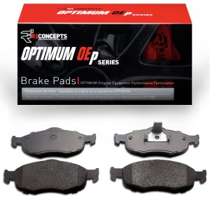 Ford Contour Brake Pads - Front - R1 Concepts - Optimum OE - `95-`04